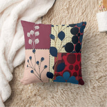 Boho Chic Floral Sierkussen
