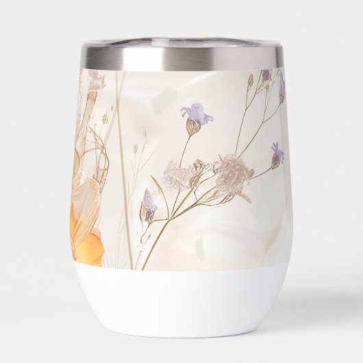 Boho Chic Floral Watercolor (Achterkant)