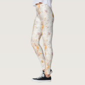 Boho Chic Floral Watercolor Leggings (Links)