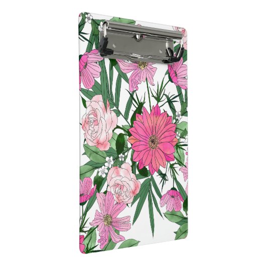 Boho chic garden floral design mini klembord (Schuin)