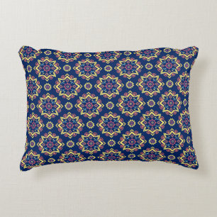 Boho Chic geometrisch bloemenpatroon Accent Kussen