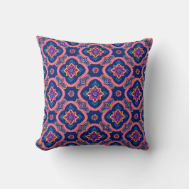Boho Chic geometrisch bloemenpatroon Kussen