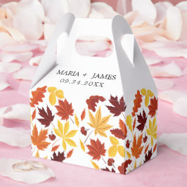 Boho Chic herfst bruiloft Bedankdoosjes