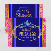 Boho Chic Indische Prinses Baby Shower Kaart (Voorkant / Achterkant)