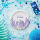 boho chic, lavendel aquarel Papier Bord (Feest)