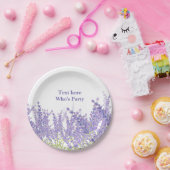 boho chic, lavendel aquarel Papier Bord (Feest)