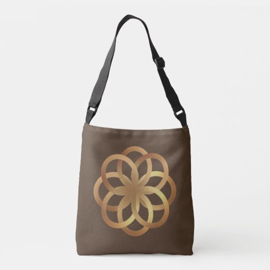 Boho Chic Mandala Crossbody Tas (Achterkant)
