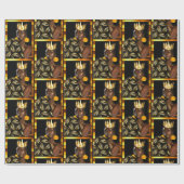 Boho Chic met Afrikaanse flair Cadeaupapier (Vlak)