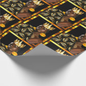 Boho Chic met Afrikaanse flair Cadeaupapier (Hoek)