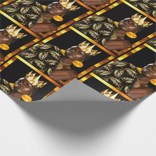 Boho Chic met Afrikaanse flair Cadeaupapier (Hoek)