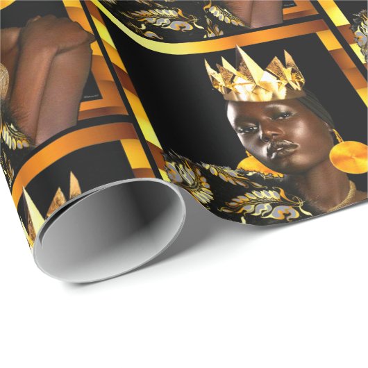 Boho Chic met Afrikaanse flair Cadeaupapier (Rol Hoek)