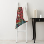 Boho Chic Mysterieuze Mandala Veer Sherpa Deken (In situ)