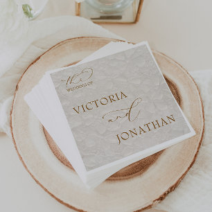 Boho Chic Neutraal Bruin Elegant  Servet