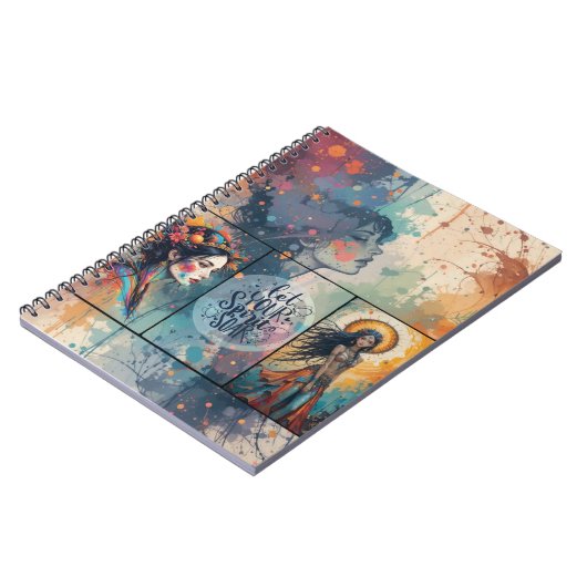 Boho Chic-Notitieboek Notitieboek (Linkerzijde)