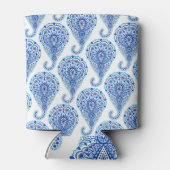 Boho Chic Paisley Naadloos Oriental Blikjeskoeler (Achterkant)