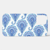 Boho Chic Paisley Naadloos Oriental Case-Mate iPhone Case (Achterkant (horizontaal))