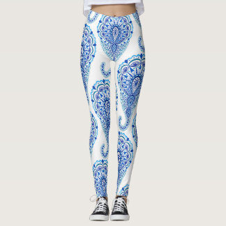 Boho Chic Paisley Naadloos Oriental Leggings