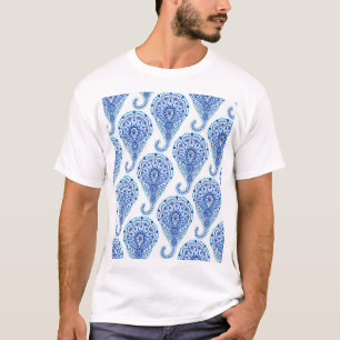 Boho Chic Paisley Naadloos Oriental T-shirt
