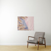 Boho Chic Pastel Pampas Grass Landscape Natuur Wandkleed (In Situ (horizontaal))