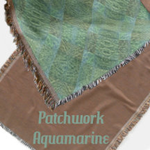 Boho Chic Patchwork Aquamarine