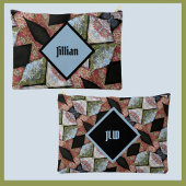 Boho Chic Patchwork Multi-Color Etui