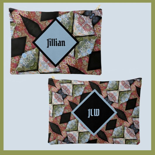 Boho Chic Patchwork Multi-Color Etui