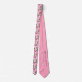 Boho Chic Patroon Bruidsjonkers Bloem Liberty Blus Stropdas (Achterkant)