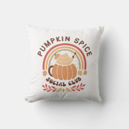 Boho Chic Pumpkin Spice Sociale Club Kussen