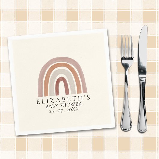 Boho Chic Rainbow Baby Shower for All Servet