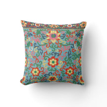 Boho Chic Retro Oosterse Bloemen