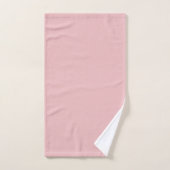 Boho Chic Roze Effen Kleur Bad Handdoek (Handdoek)