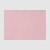 Boho Chic Roze Effen Kleur Tissuepapier (Voorkant)