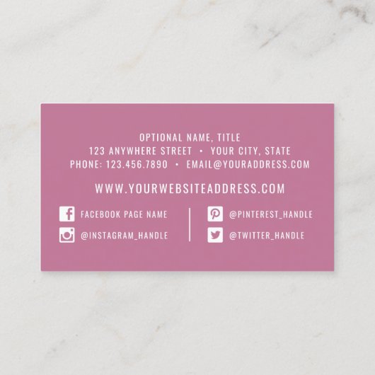 Boho Chic Rustic Feather Arrow Waterverf Bohemian Visitekaartje (Achterkant)