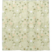 Boho Chic Sage Douchegordijn - Ontspannen & Aardse (Voorkant)