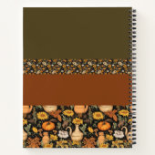 Boho-Chic Sage & Rust Bullet Journal Notitieboek (Achterkant)