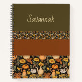 Boho-Chic Sage & Rust Bullet Journal Notitieboek (Voorkant)