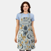 Boho Chic Schort met Dreamcatcher in aardse tinten (Gedragen)