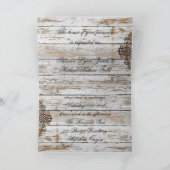 boho chic schuur hout roestig landelijk bruiloft (Binnen)