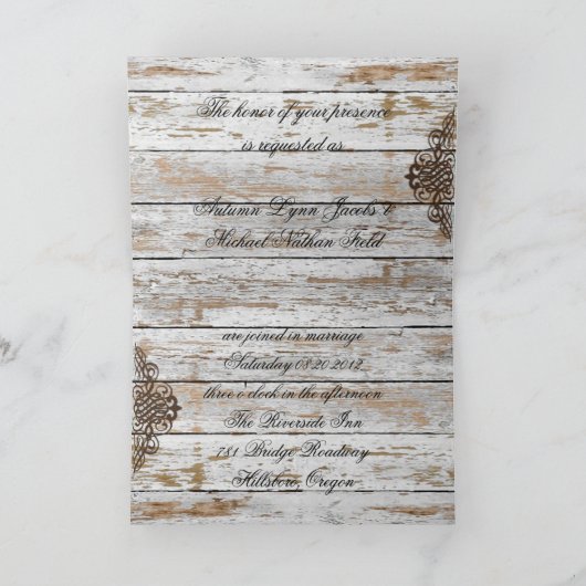 boho chic schuur hout roestige landelijke bruiloft (Binnen)