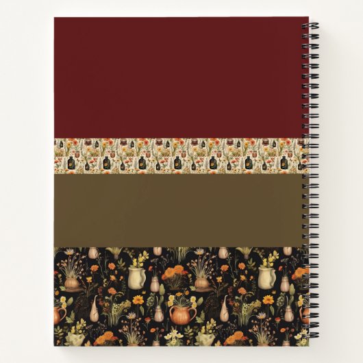 Boho-Chic Spiral Bullet Journal Notitieboek (Achterkant)