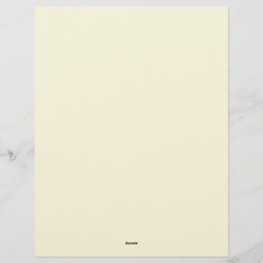 Boho Chic Stationery Paper Briefhoofd (Achterkant)