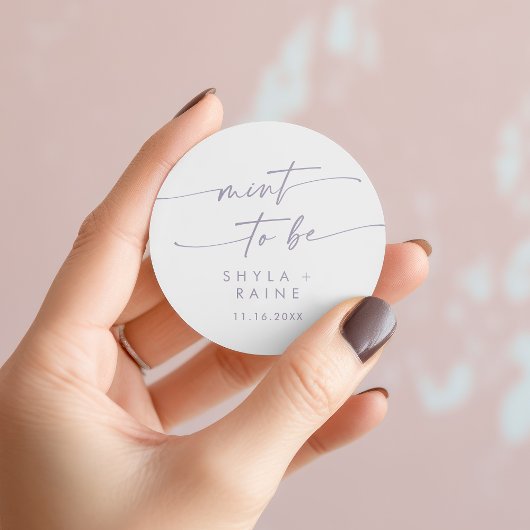 Boho Chic Stof Paars Mint Te Zijn Favoriet Sticker