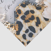 Boho Chic Sunflower Flowers Decoupage Tissuepapier (Detail)