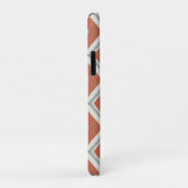 Boho Chic Terracotta en Indigo Geometrisch Ikat Pa Case-Mate iPhone Case (Achterkant/rechts)