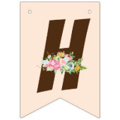 boho chic, theefeestje, schattig, theepot vlaggetjes (Tweede vlag)