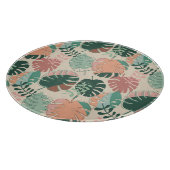 Boho Chic Tropical Monstera Plant Lover's Snijplank (Hoek)