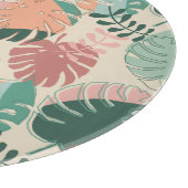 Boho Chic Tropical Monstera Plant Lover's Snijplank (Hoek)