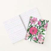 Boho chic tuin bloemendesign notitieboek (Binnen)