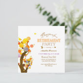 Boho Chic viering van het pensioen Kaart (Staand voorkant)