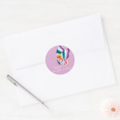 Boho chic vlinder | Fijne Moederdag Stickers (Envelop)